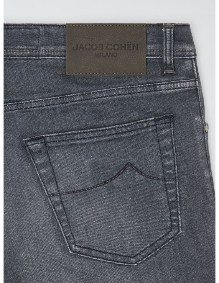 Jacob Cohën Jeans Gris Nick strech lavado oscuro | Ego  Madrid